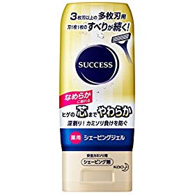 サクセス 薬用シェービングジェル 多枚刃カミソリ用