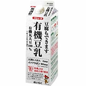 めいらく スジャータ 無調整有機豆乳